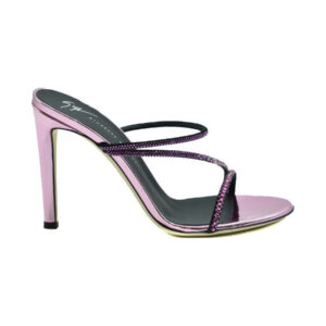 Shop Giuseppe Zanotti Women’s Pink Sandal V at Brands Seekers