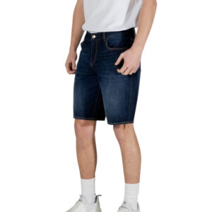 Shop Armani Exchange Men’s Blue Shorts XM000073 AF13089 at Brands Seekers