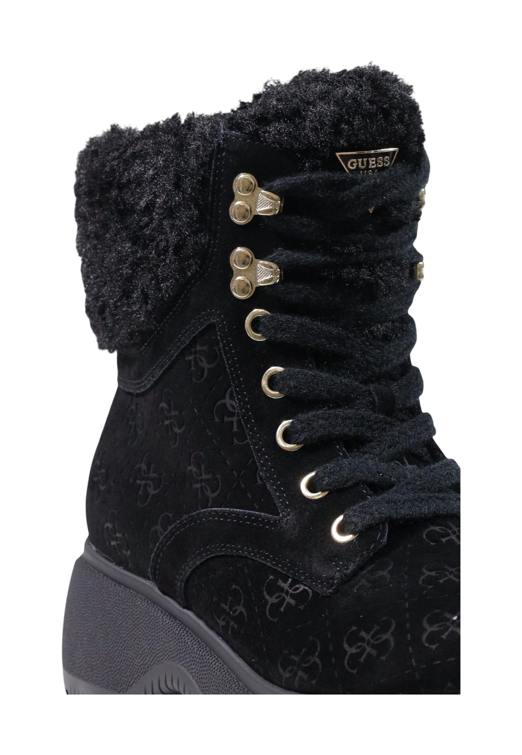 Bottes noires Guess VIKKI pour femmes